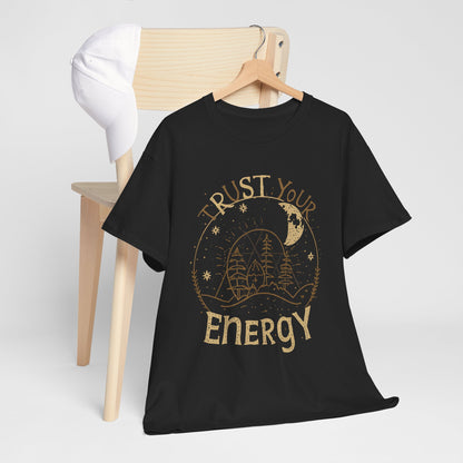 Trust Your Energy Women's Tee | Minimal Line Art