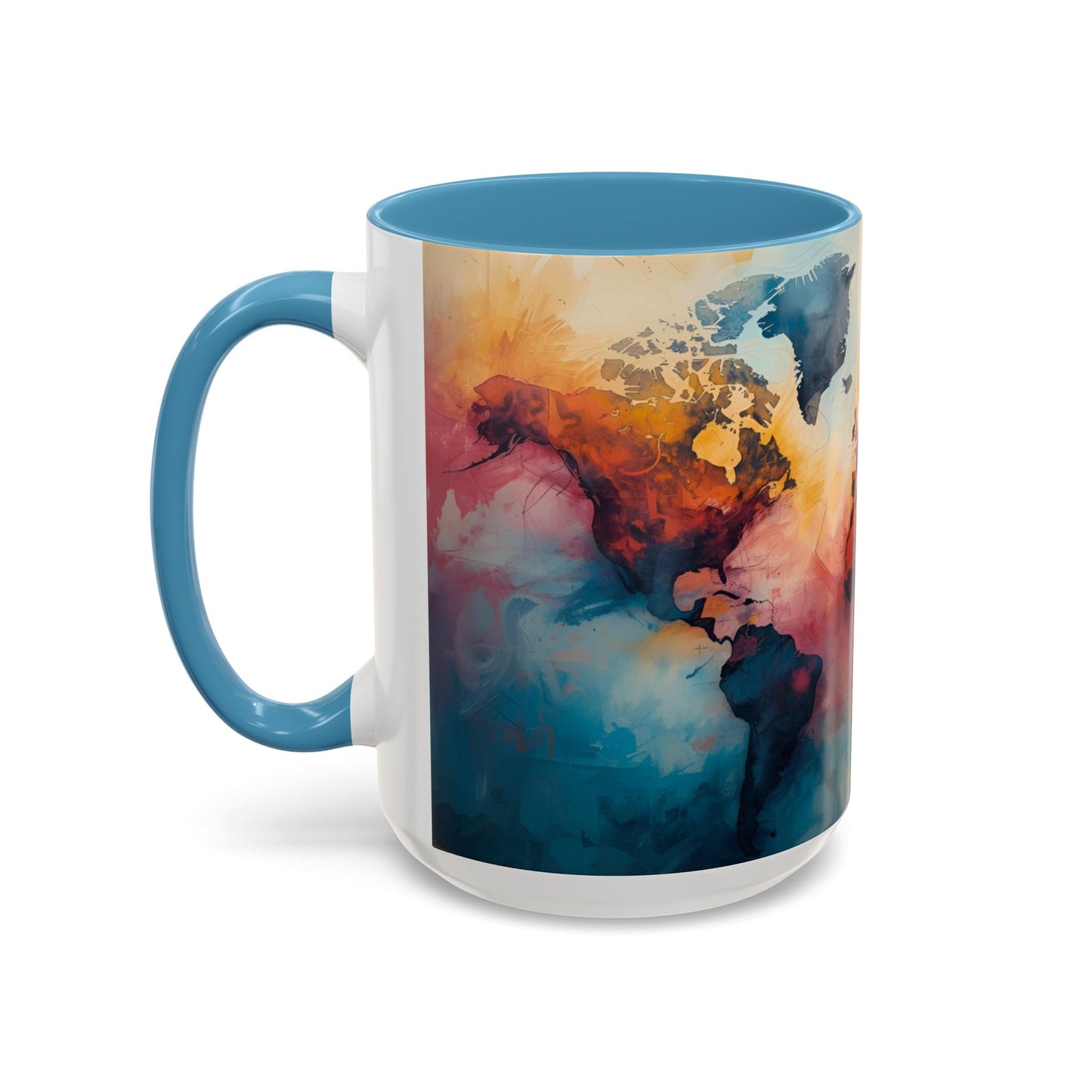 Worlds Within | Abstract Map Mug