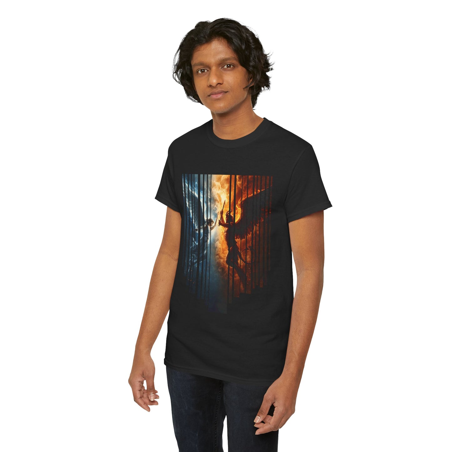 Divine Balance T-Shirt – Angel and Demon