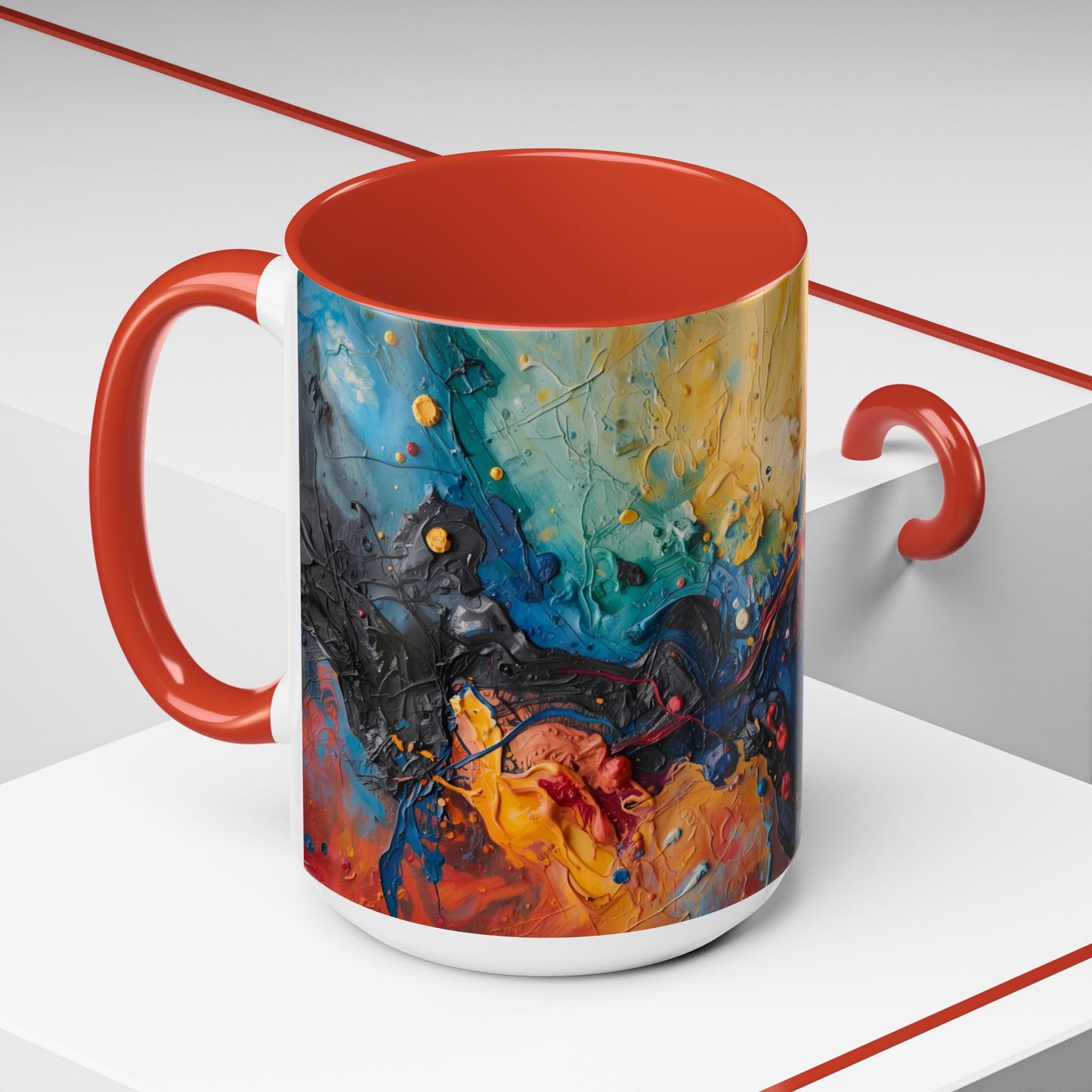 Molten Energy | Abstract Art Mug