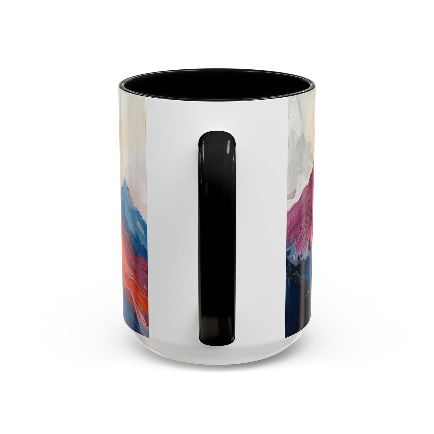 Vibrant Peaks | Modern Abstract Mug