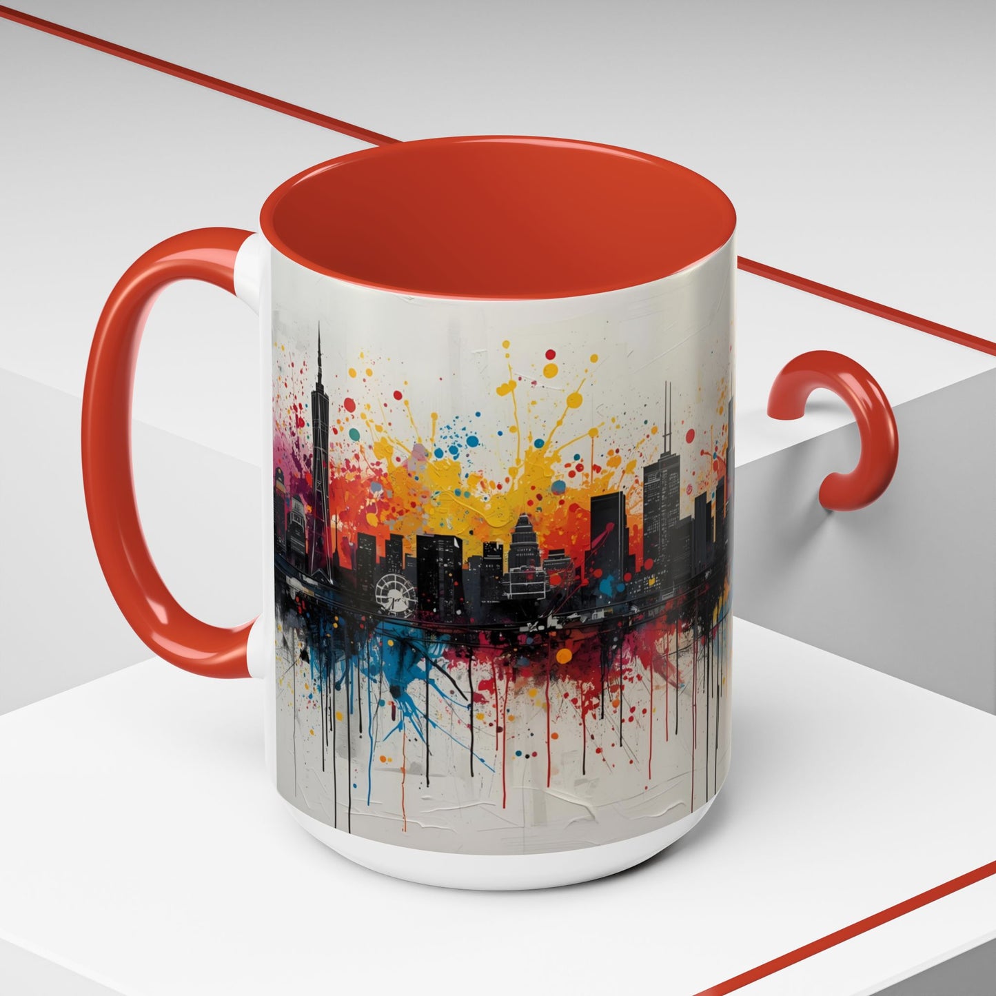 Urban Flow | Cityscape Art Mug