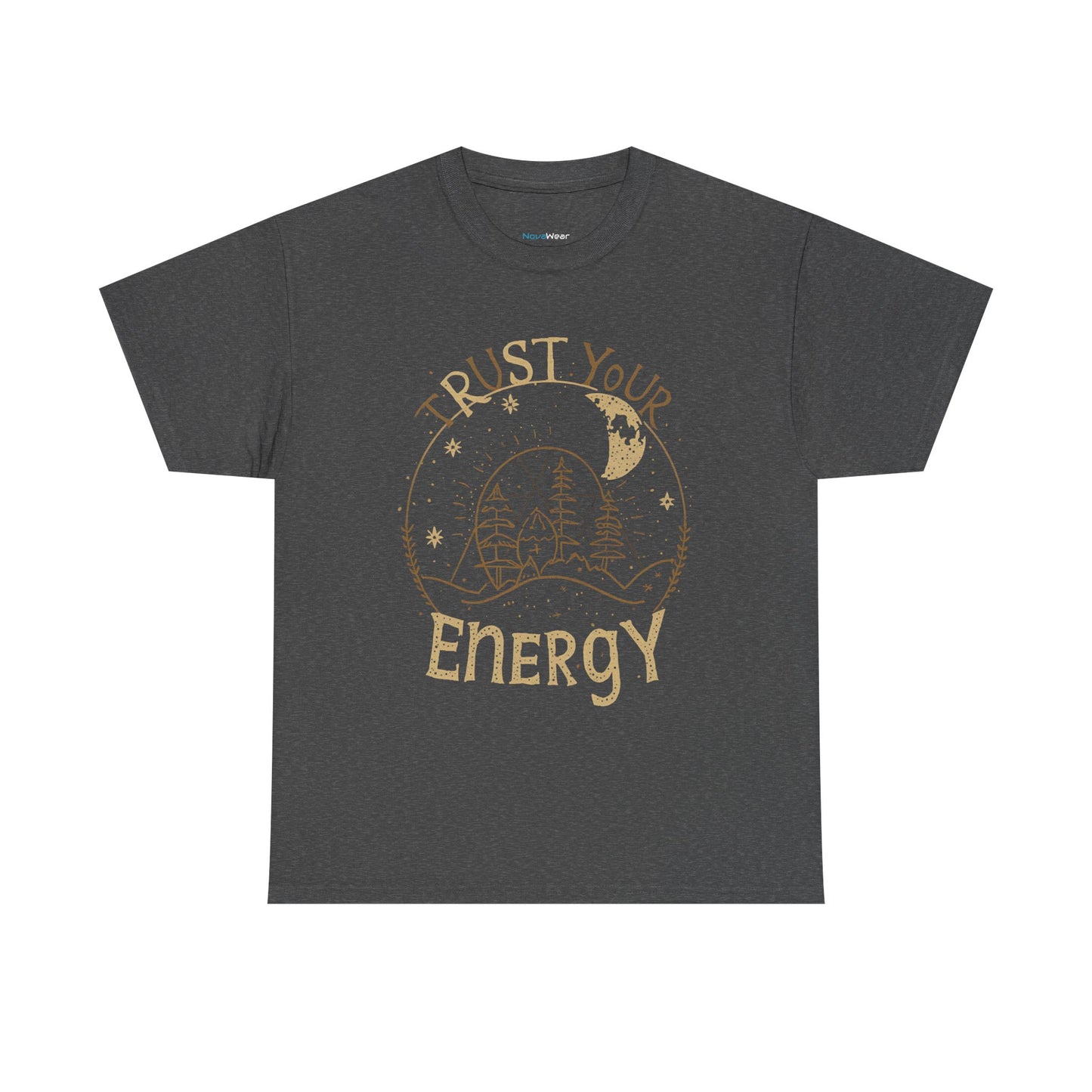 Trust Your Energy Women's Tee | Minimal Line Art