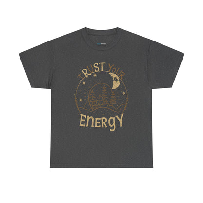 Trust Your Energy Women's Tee | Minimal Line Art