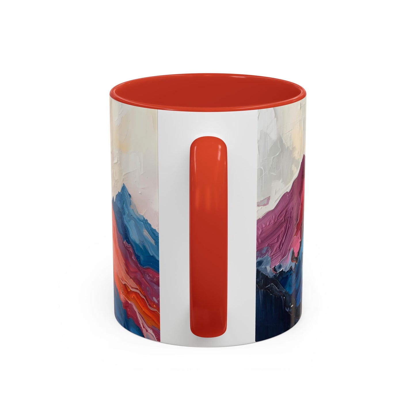 Vibrant Peaks | Modern Abstract Mug