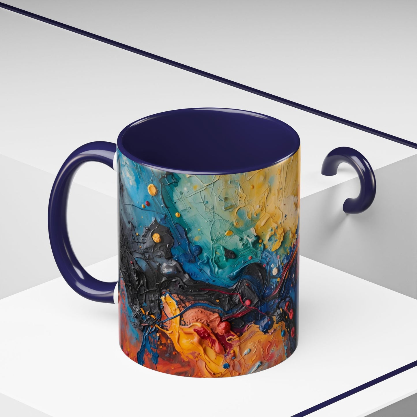 Molten Energy | Abstract Art Mug