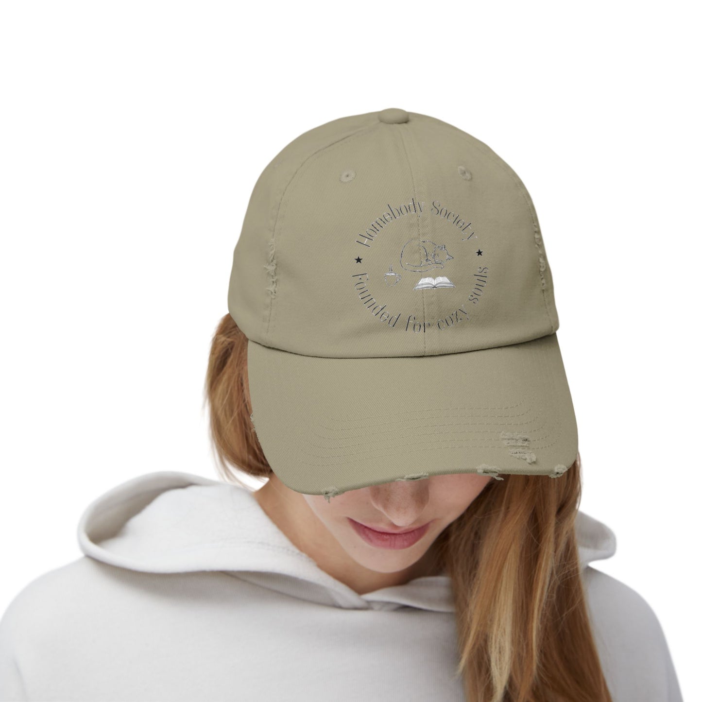 Homebody Society | Cozy Souls Distressed Cap