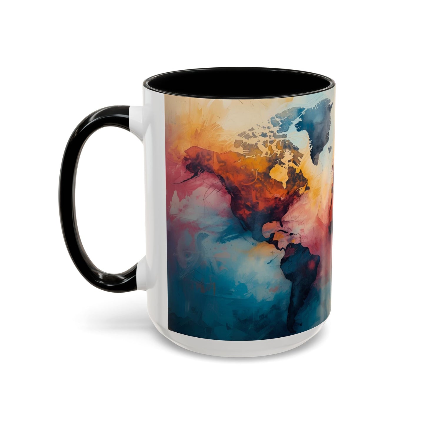 Worlds Within | Abstract Map Mug