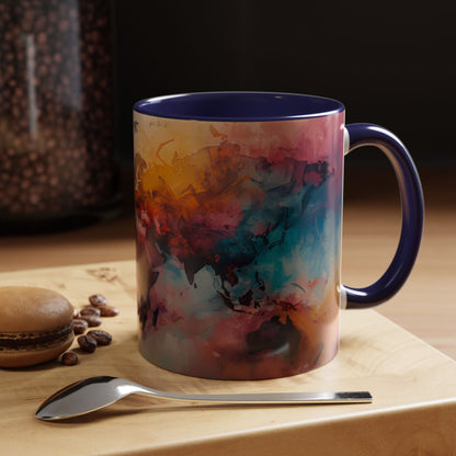 Worlds Within | Abstract Map Mug