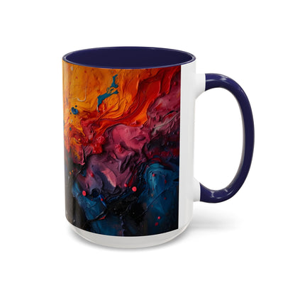 Molten Energy | Abstract Art Mug