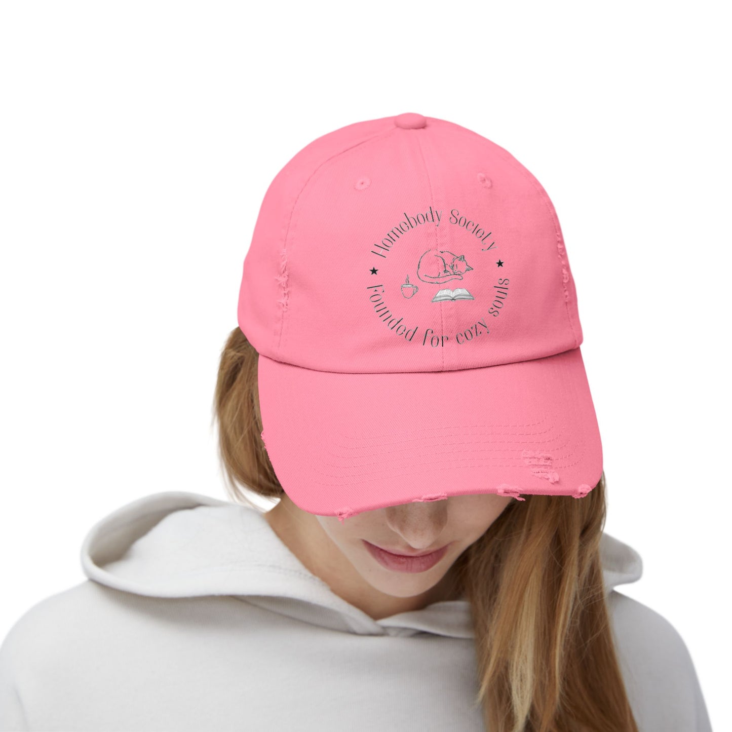 Homebody Society | Cozy Souls Distressed Cap