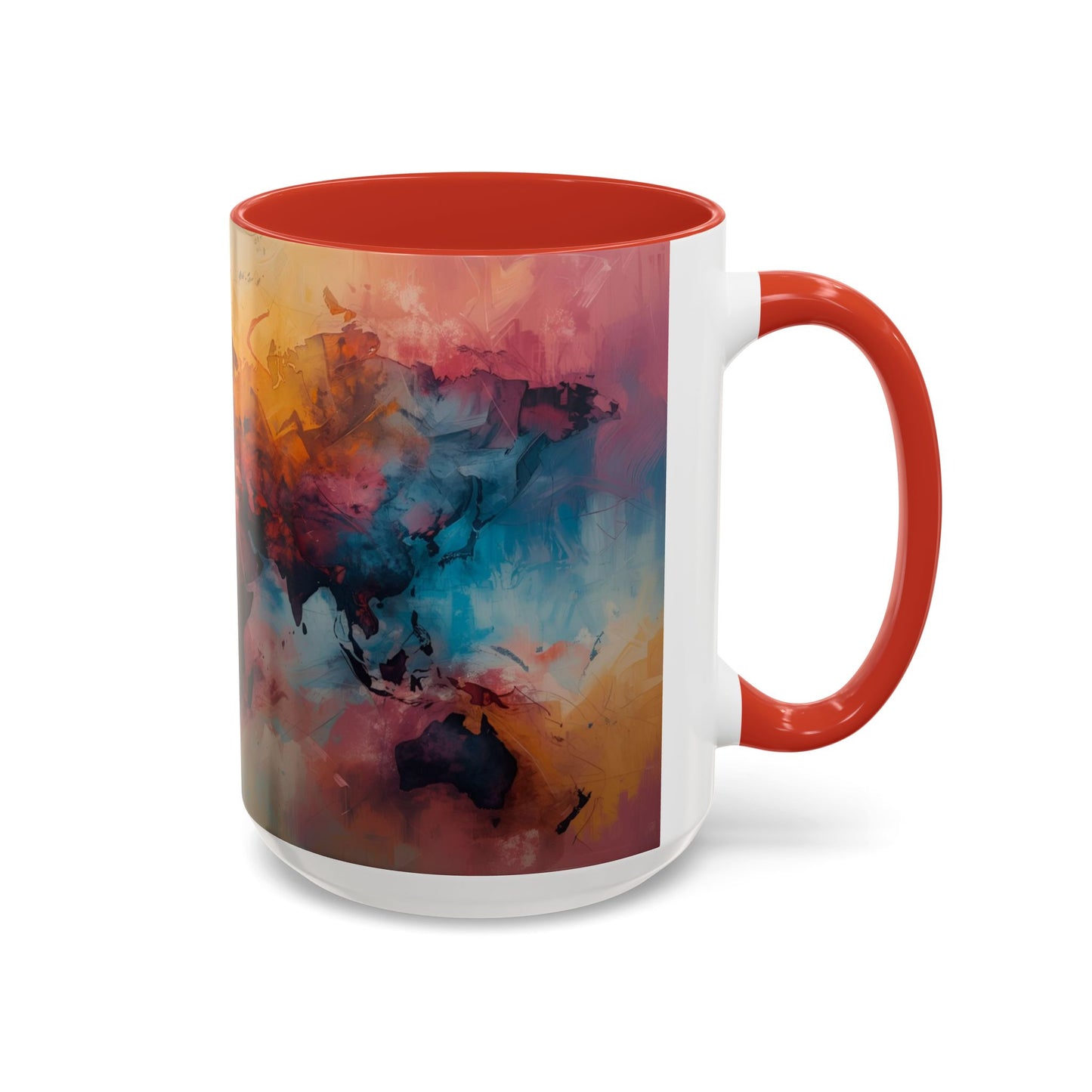 Worlds Within | Abstract Map Mug