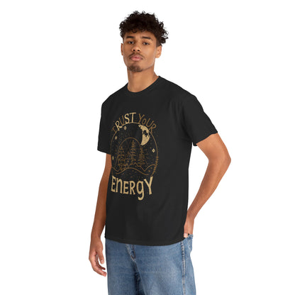 Trust Your Energy Women's Tee | Minimal Line Art