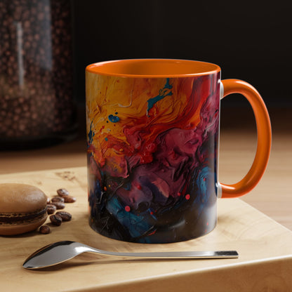 Molten Energy | Abstract Art Mug
