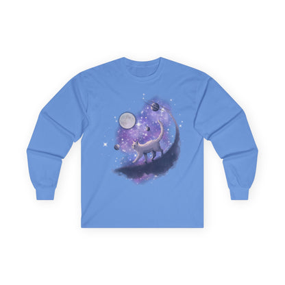 Celestial Cat Long Sleeve Tee – Cosmic Art