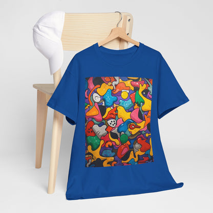 Vibrant Chaos | Abstract Art Tee (Essential Edition)