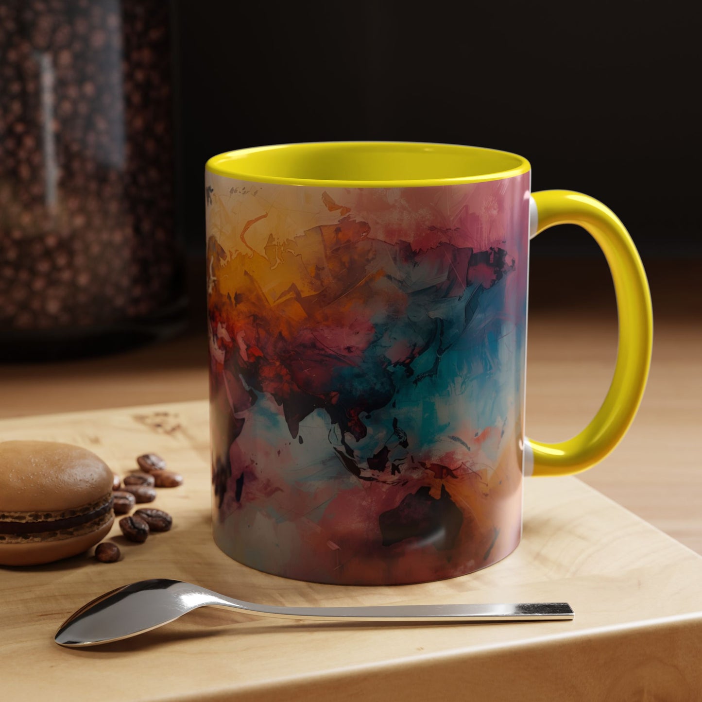 Worlds Within | Abstract Map Mug