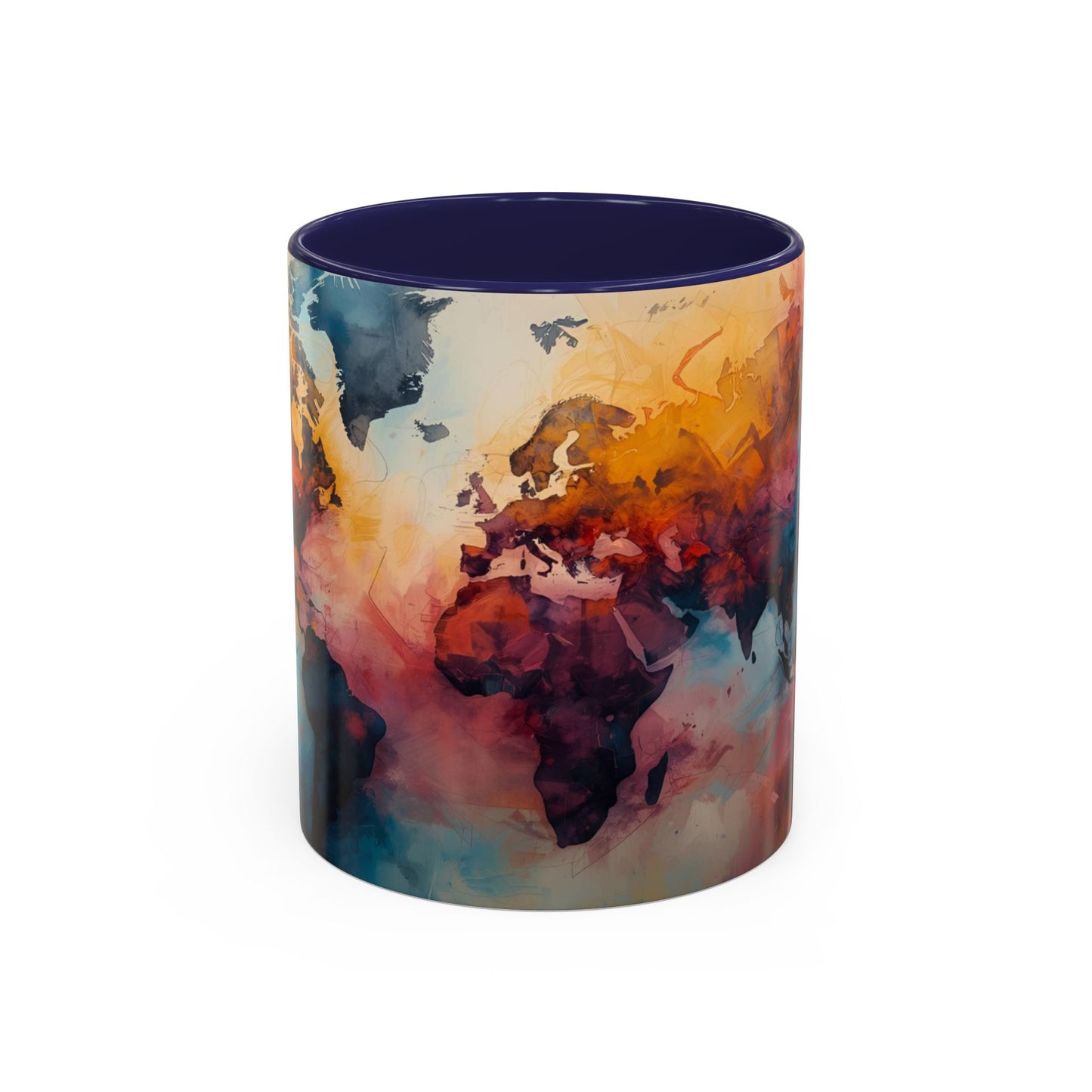 Worlds Within | Abstract Map Mug