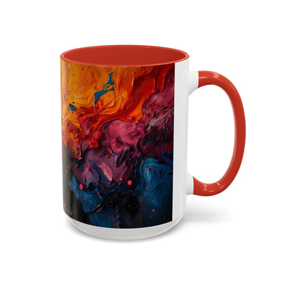 Molten Energy | Abstract Art Mug