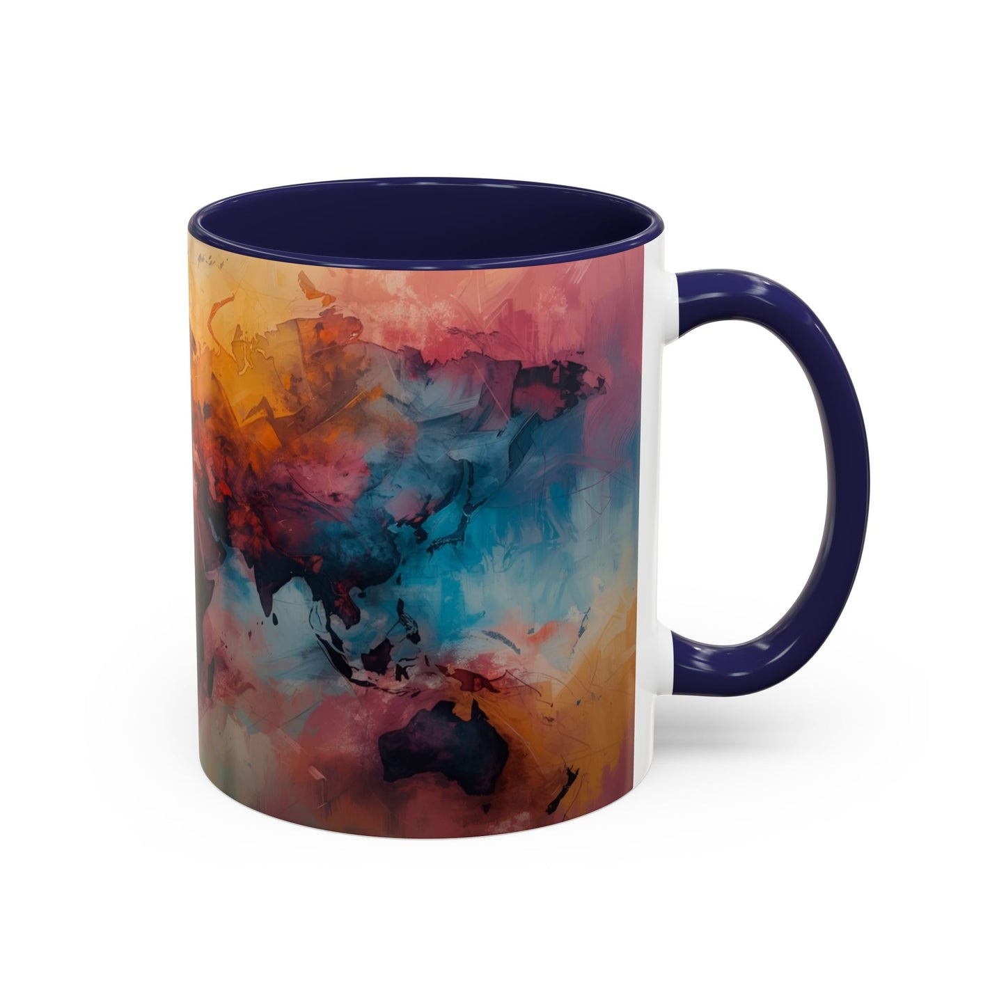 Worlds Within | Abstract Map Mug