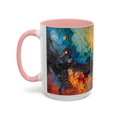 Molten Energy | Abstract Art Mug