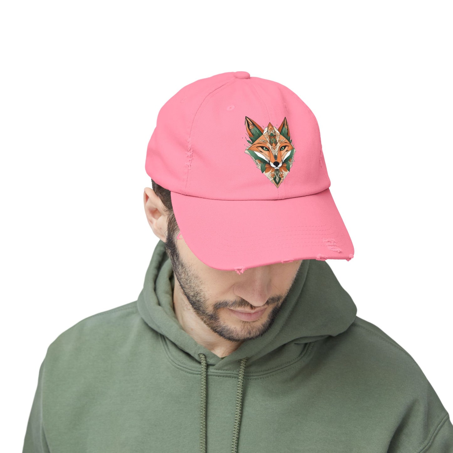 Fox Spirit Distressed Cap