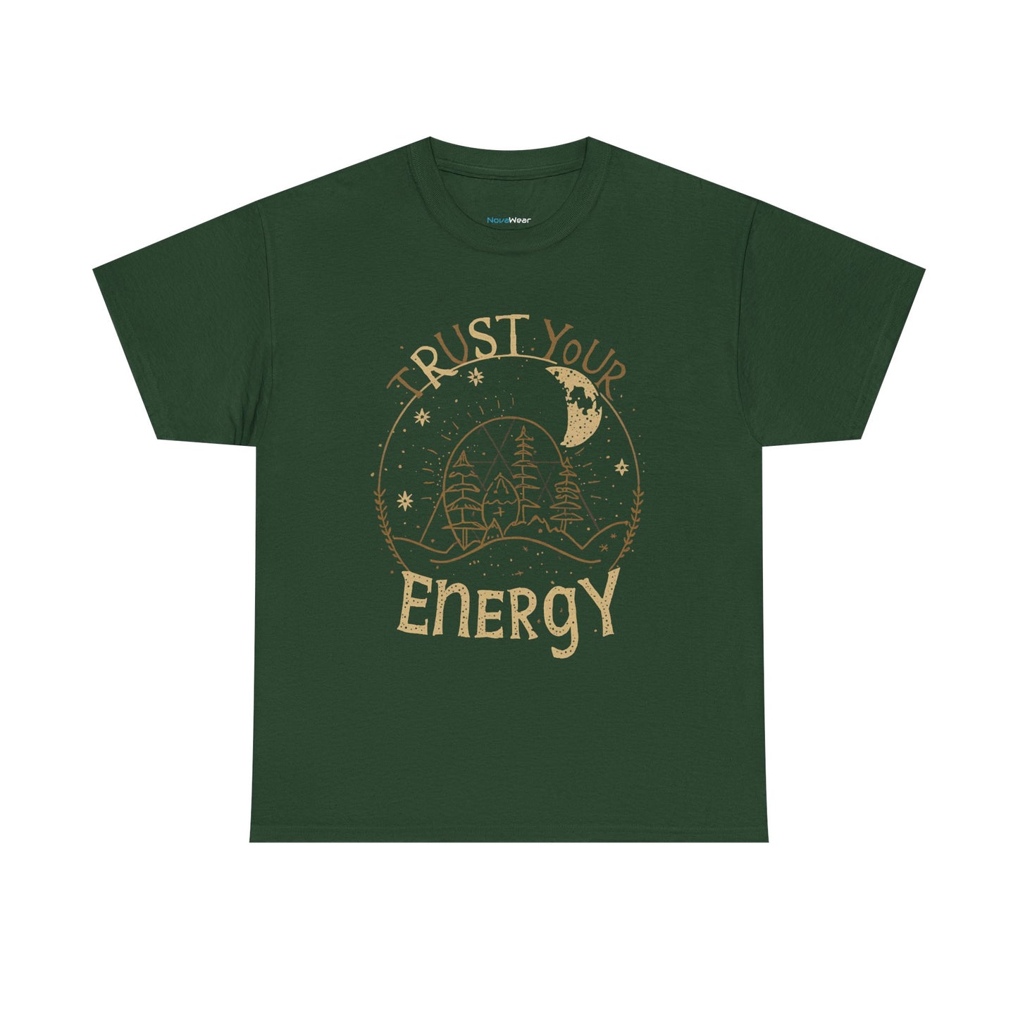 Trust Your Energy Women's Tee | Minimal Line Art