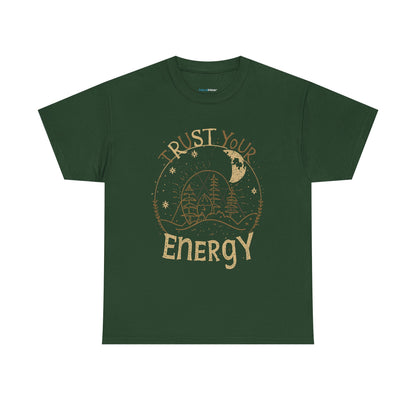 Trust Your Energy Women's Tee | Minimal Line Art