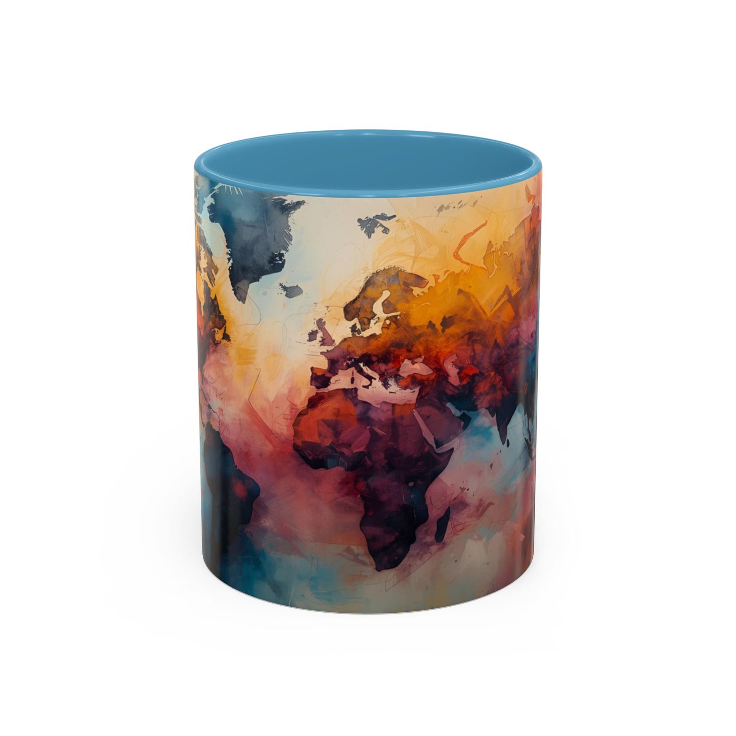 Worlds Within | Abstract Map Mug