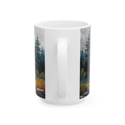Alpine Tranquility | Nature Art Mug