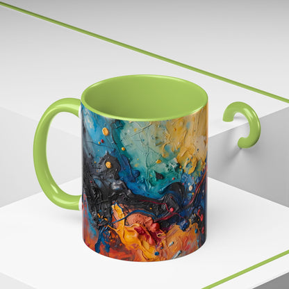 Molten Energy | Abstract Art Mug