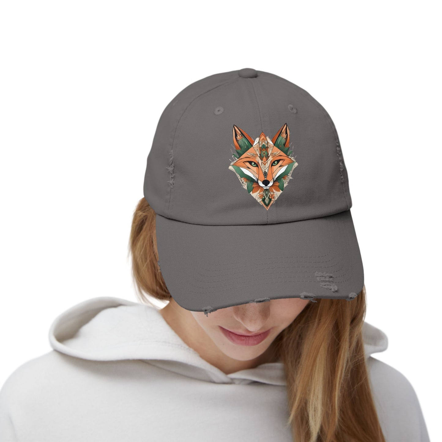 Fox Spirit Distressed Cap