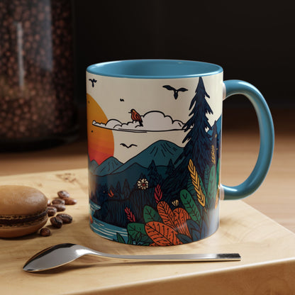 Golden Horizon | Nature Art Mug
