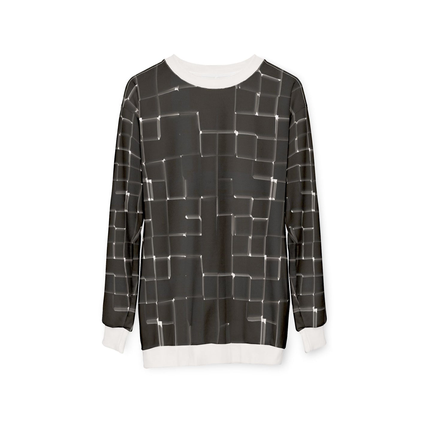 Fragment Grid Sweatshirt