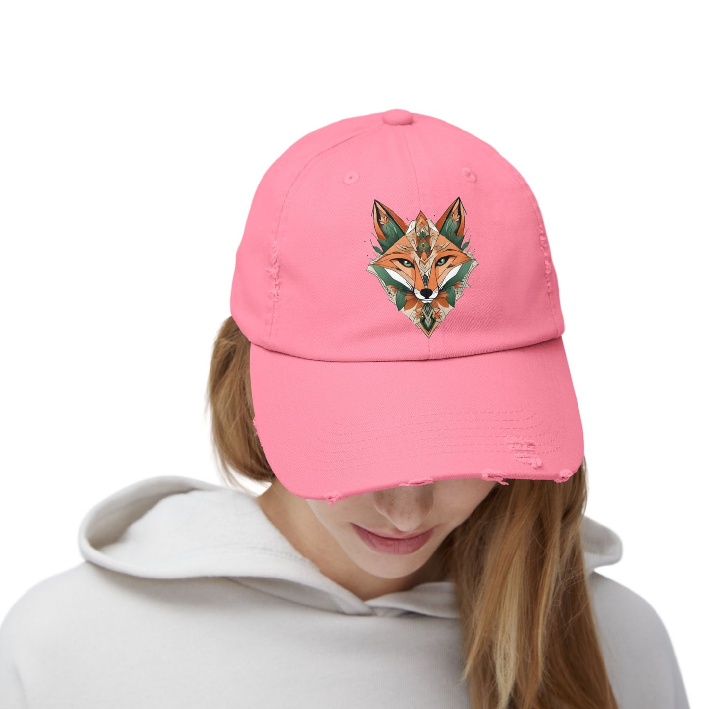 Fox Spirit Distressed Cap