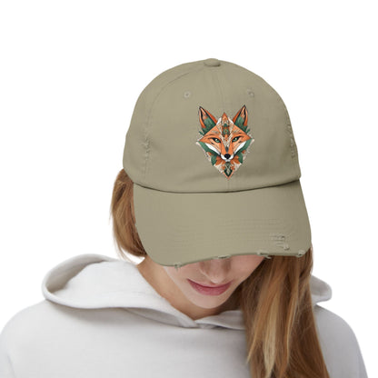Fox Spirit Distressed Cap