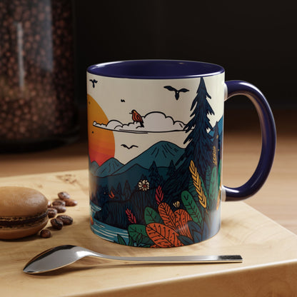 Golden Horizon | Nature Art Mug