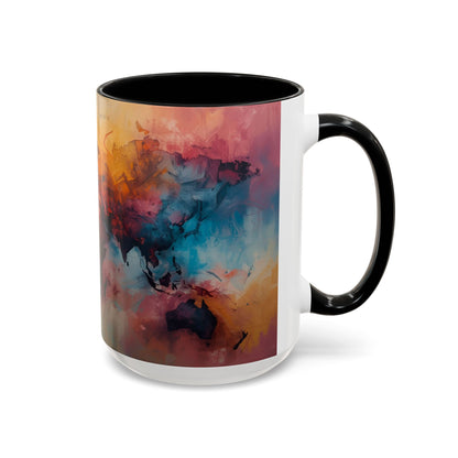 Worlds Within | Abstract Map Mug