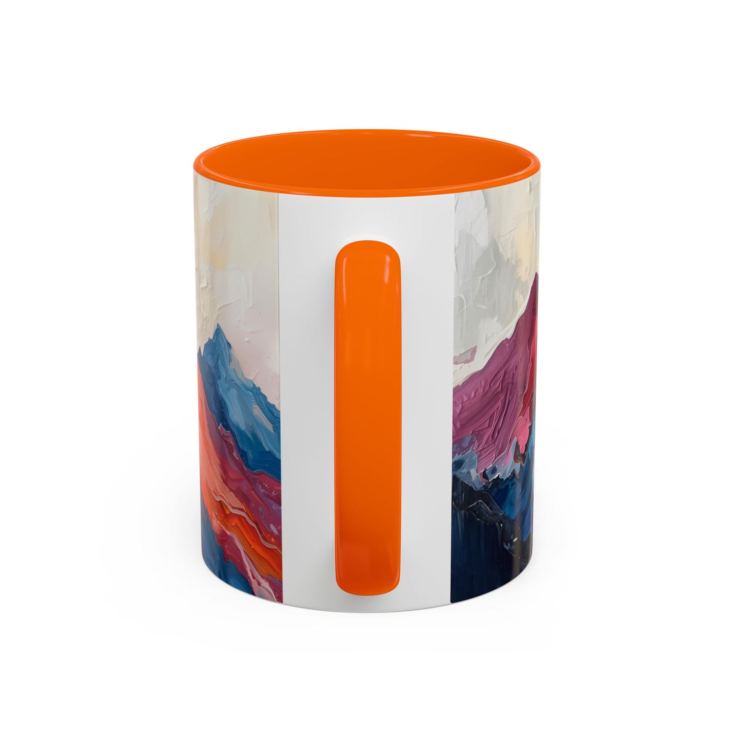 Vibrant Peaks | Modern Abstract Mug