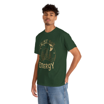 Trust Your Energy Women's Tee | Minimal Line Art