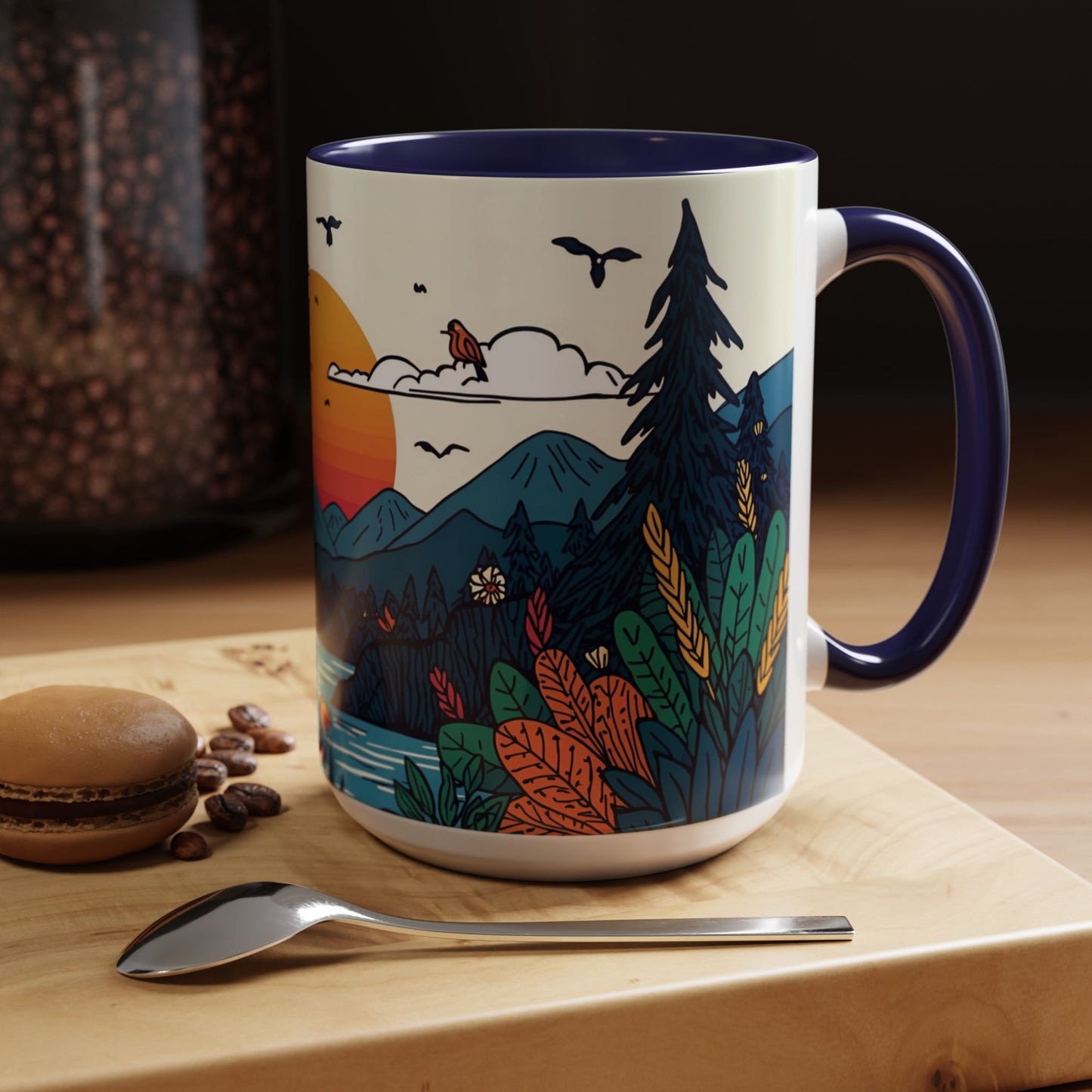 Golden Horizon | Nature Art Mug
