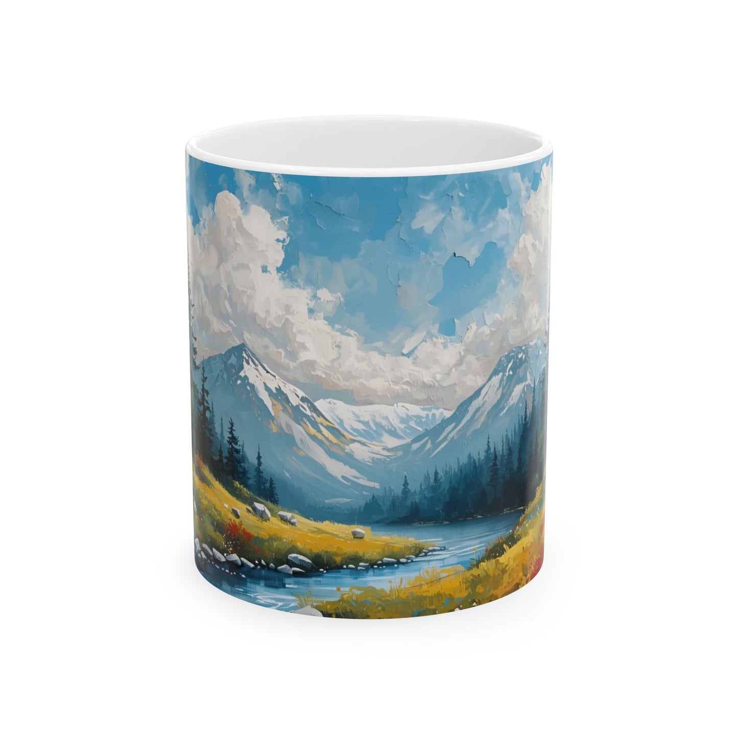 Alpine Tranquility | Nature Art Mug