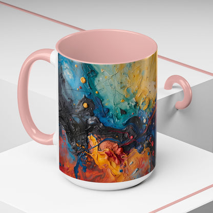 Molten Energy | Abstract Art Mug