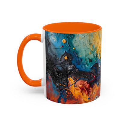 Molten Energy | Abstract Art Mug