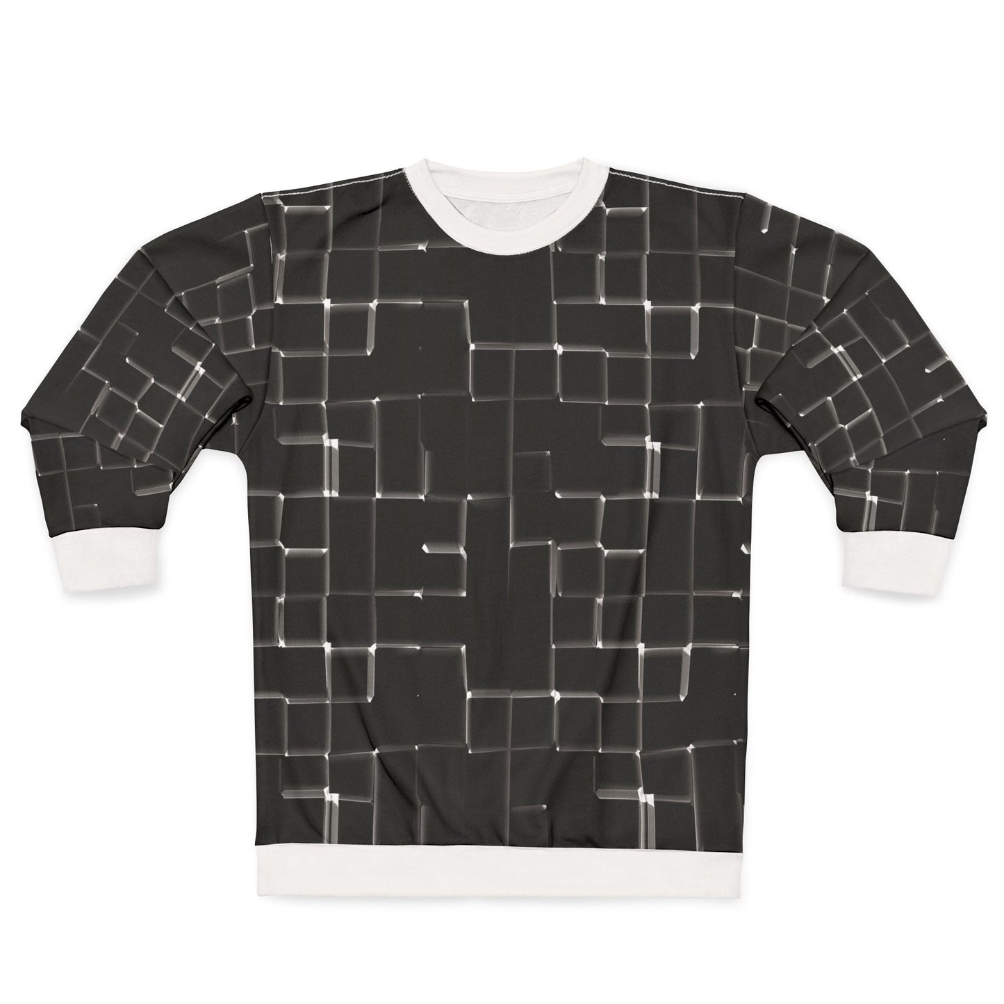 Fragment Grid Sweatshirt