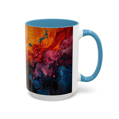 Molten Energy | Abstract Art Mug