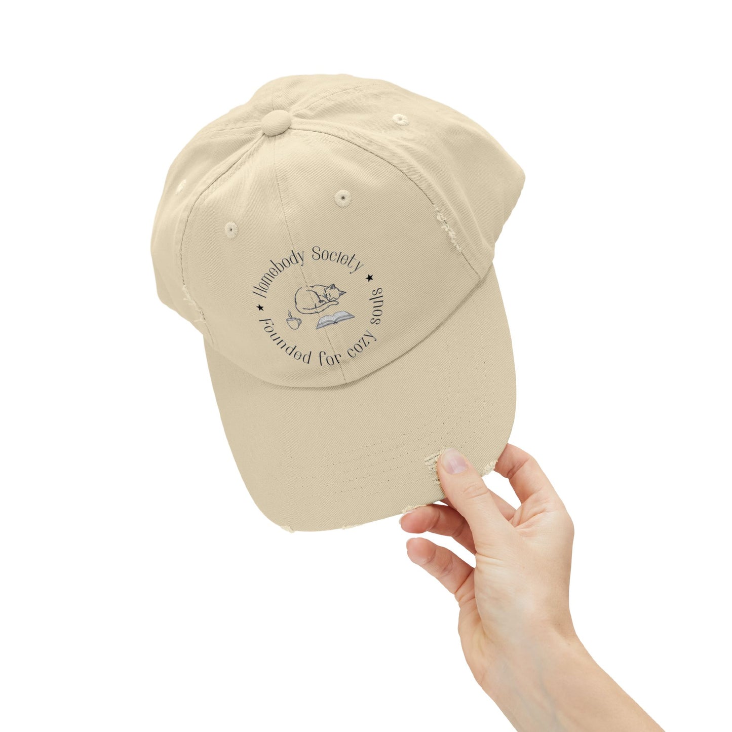 Homebody Society | Cozy Souls Distressed Cap