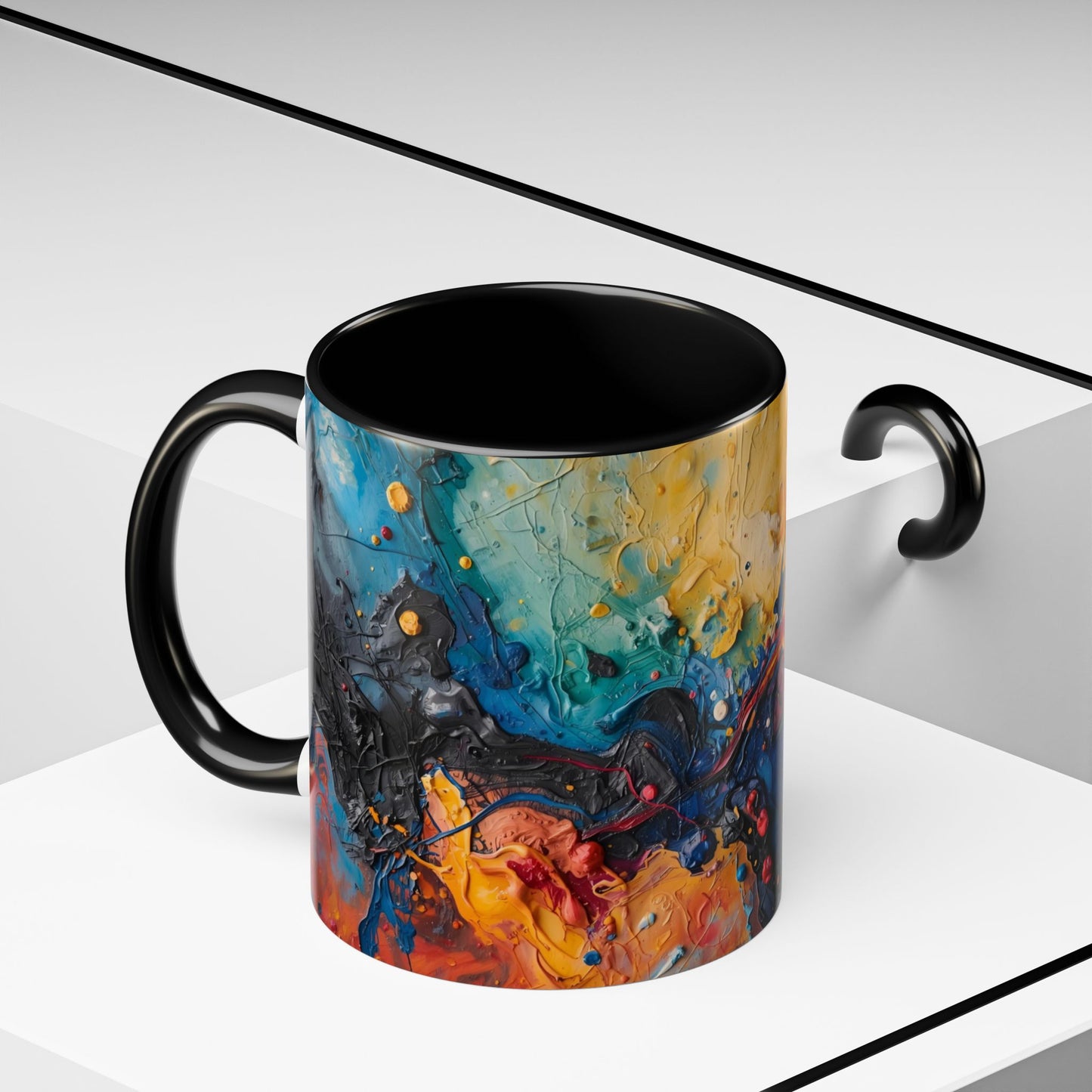 Molten Energy | Abstract Art Mug