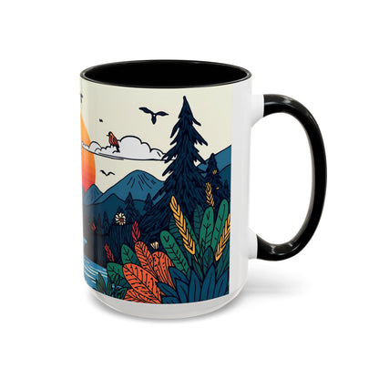 Golden Horizon | Nature Art Mug