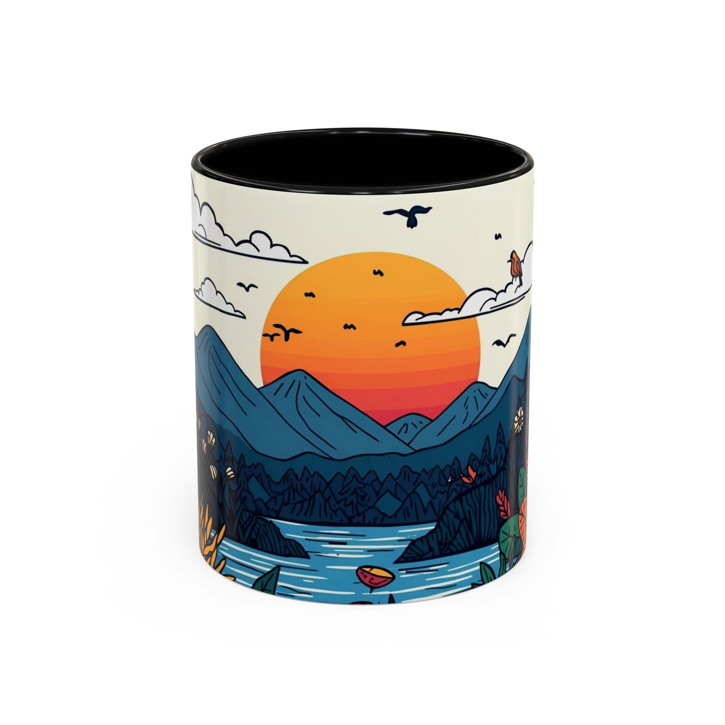 Golden Horizon | Nature Art Mug